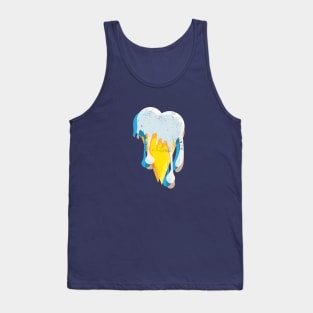 Melting Ice Cream Cone Tank Top